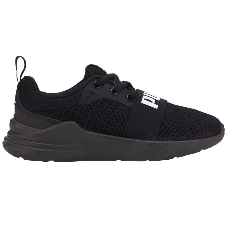 Puma Wired Run lasten kengät mustat 374216 01