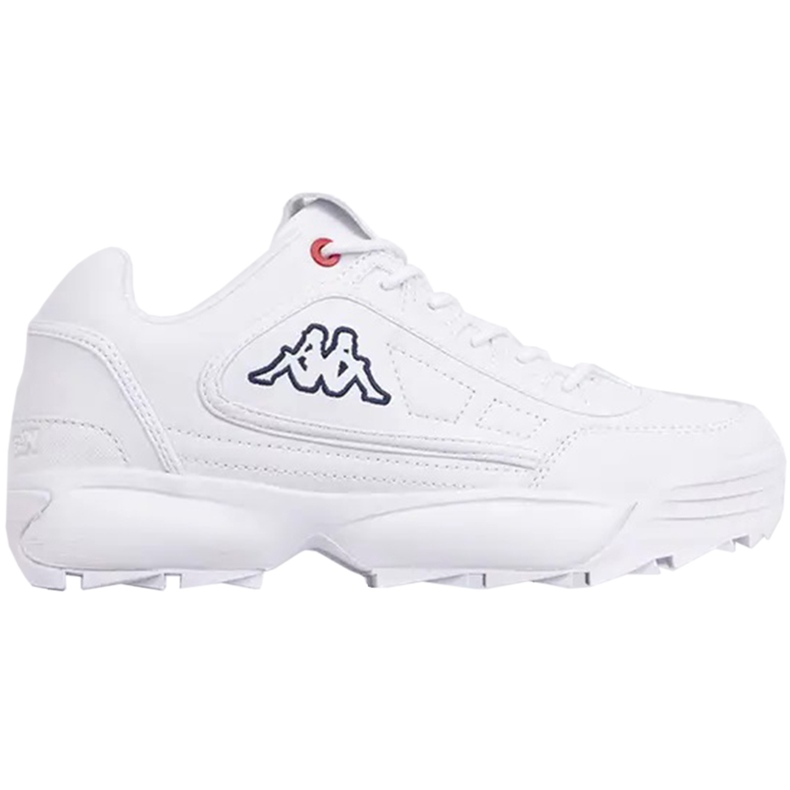 Kappa Rave Nc kengät valkoiset 242782 1010 valkoinen
