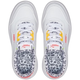 Naisten kengät Puma Tori Me Happy valkoinen 386384 01