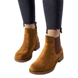 Fidenzion ruskeat eristetyt Chelsea-saappaat