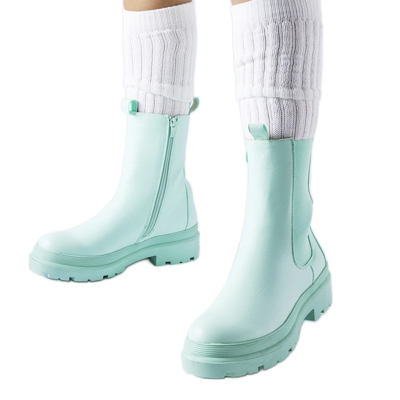 Vaaleanvihreät hieman eristetyt Bethesda-nilkkurit