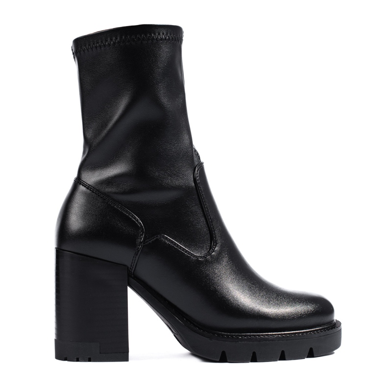 W. Potocki Potockin tyylikkäät mustat naisten nilkkurit