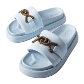 Frédérique siniset varvastossut sininen