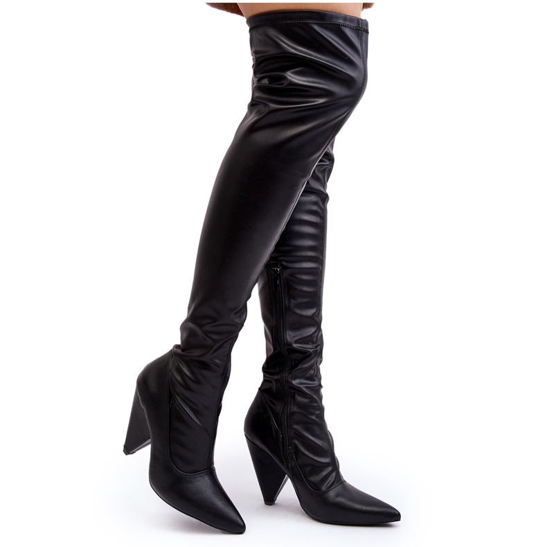 Lu Boo Eco-nahkasaappaat, mustat