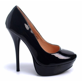 Ideal Shoes Maalatut alustanastat musta