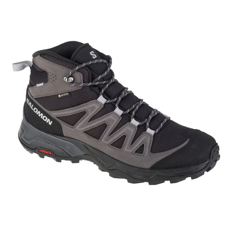 Salomon X Ward nahkaiset Mid Gtx M 471817 -kengät harmaa