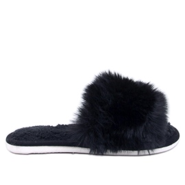 Kemarsin mustakarvaiset avokärkiset tossut