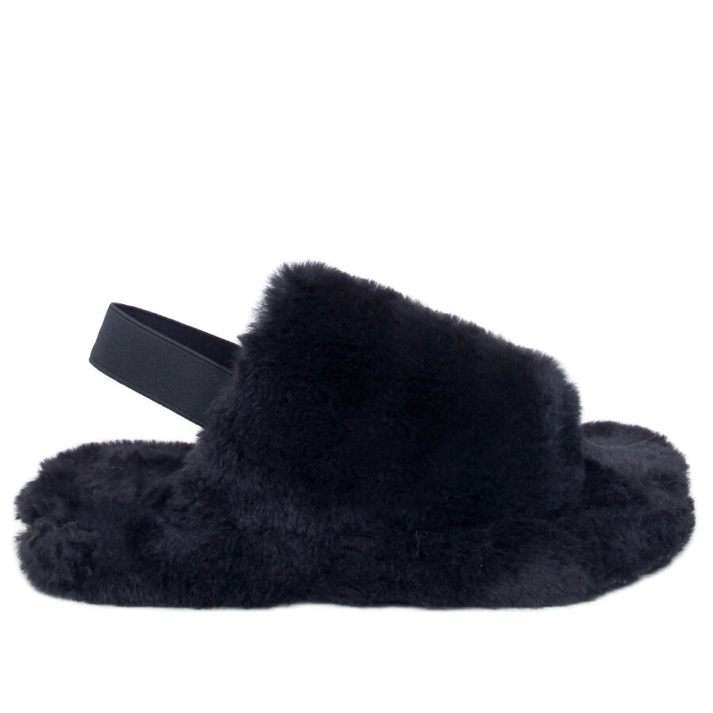 Naisten tossut kuminauhalla Quarr Black musta