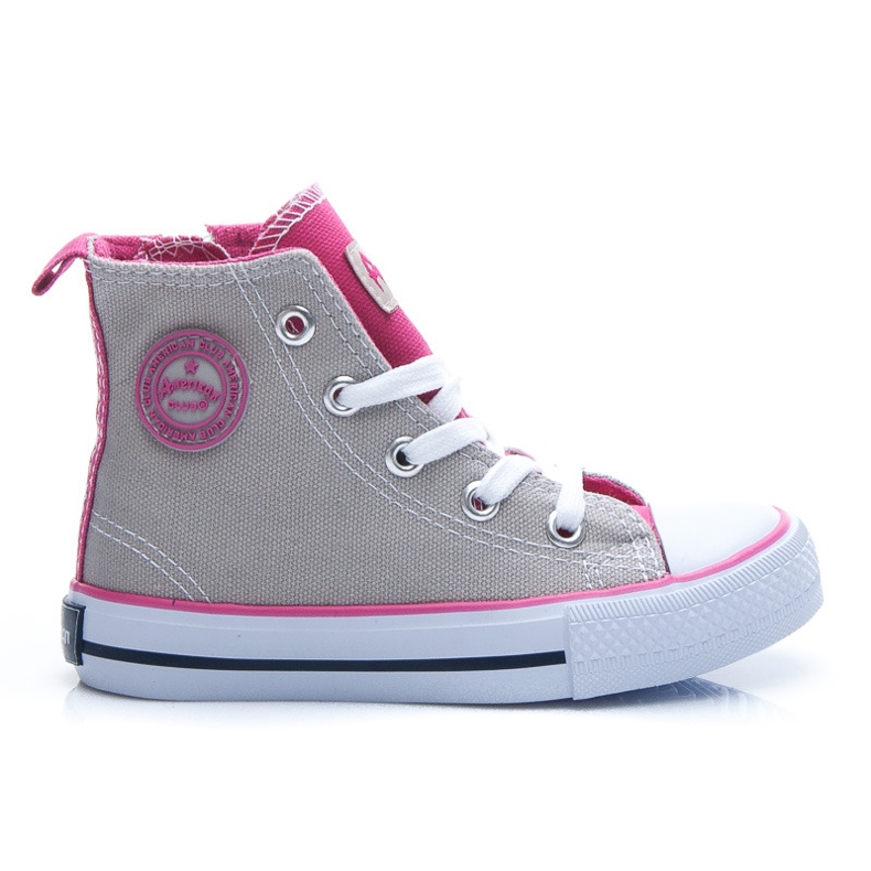 American Club Tennarit tytöille harmaa