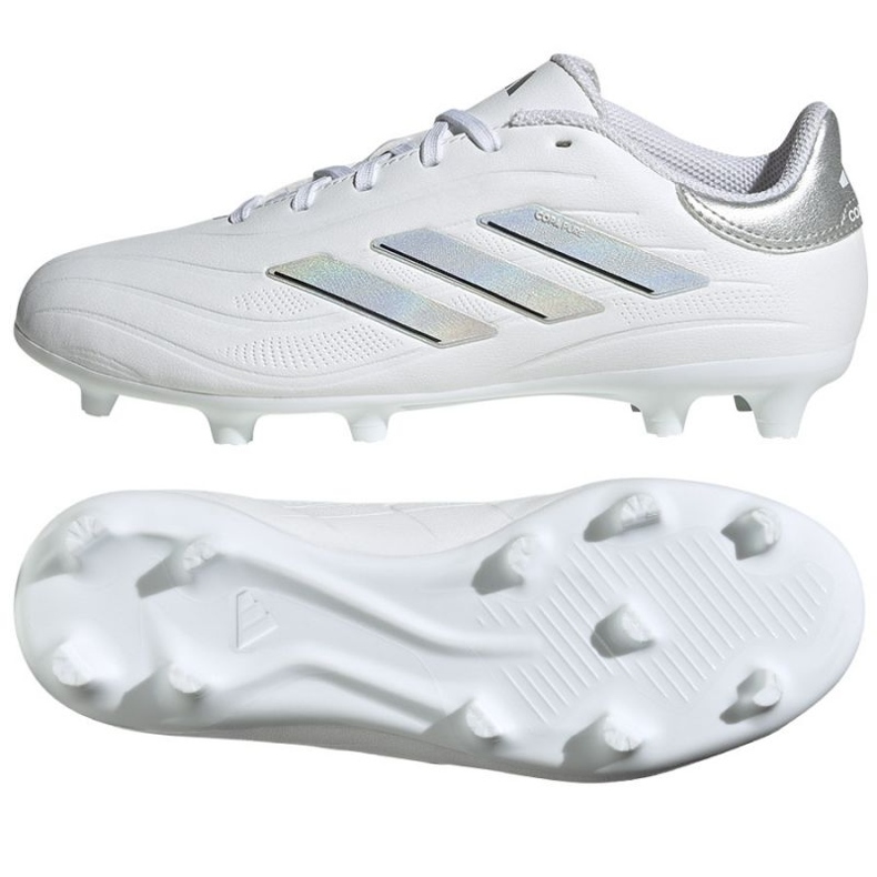 Adidas Copa Pure.2 League Fg Jr IE7496 jalkapallokengät valkoinen