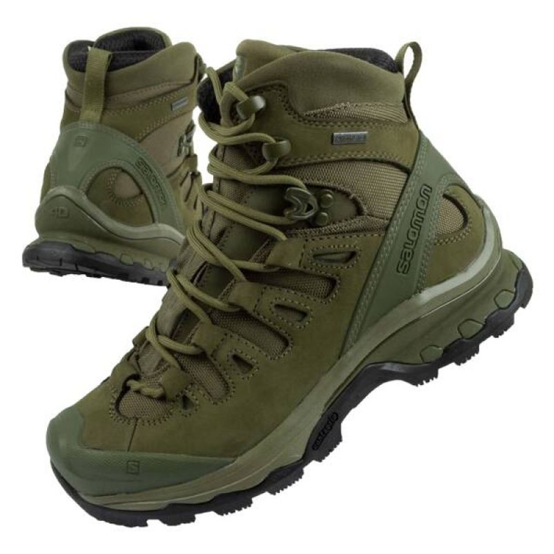 Salomon Gtx W 407231 kengät vihreä