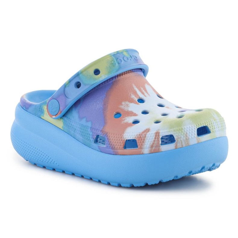 Crocs Classic Tie Dye Cutie Clog 208083-4KT vaahtotossut siniset sininen