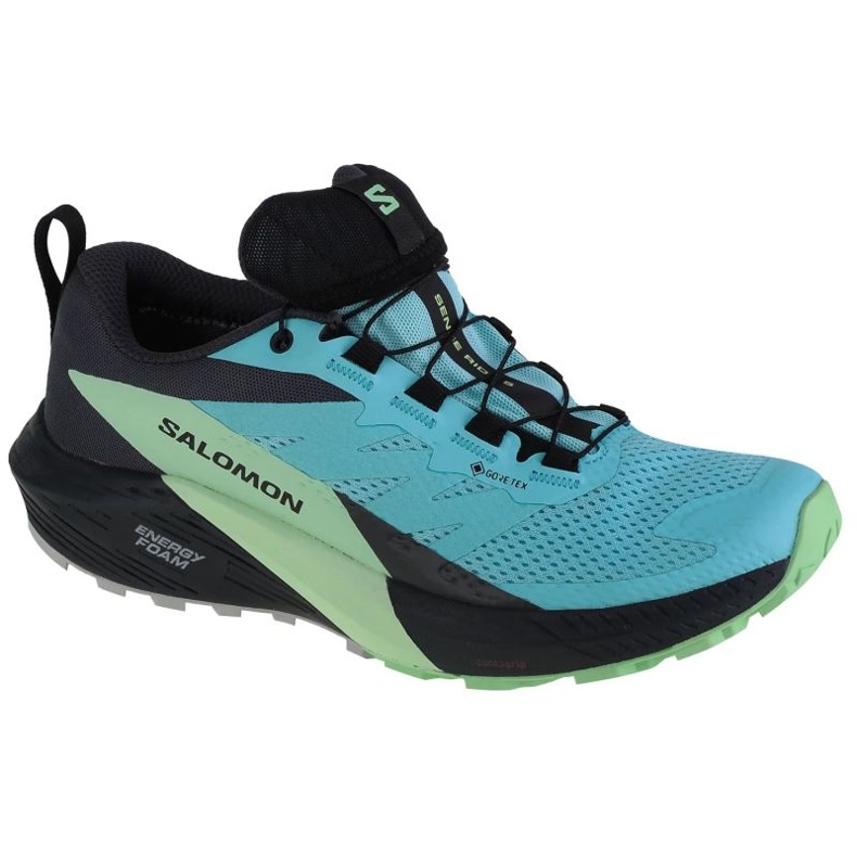 Salomon Sense Ride 5 Gtx W 472160 juoksukengät sininen