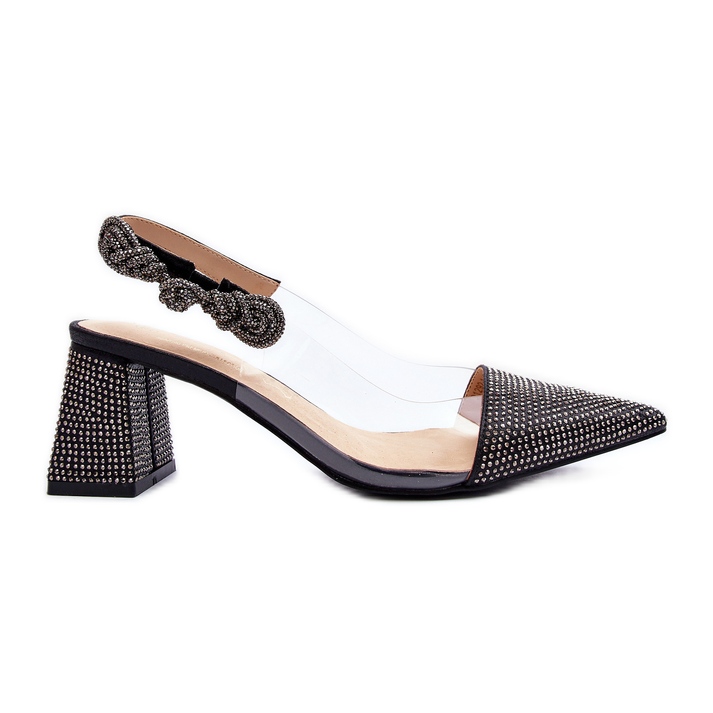 Tyylikkäät teräväkärkiset pumput D&amp;A MR91292-1 musta