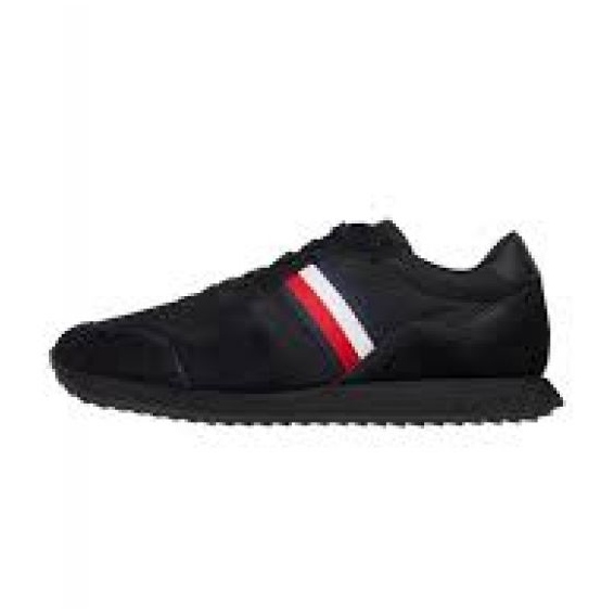 Tommy Hilfiger Runner Evo Mix M kengät FM0FM04699 Bds musta