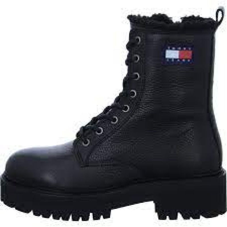 Tommy Hilfiger Urban Boot Tumbled Ltr Wl W EN0EN02317BDS kengät musta