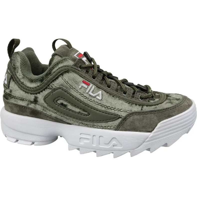 Fila Disruptor S Low W -kengät 1010555-50I vihreä