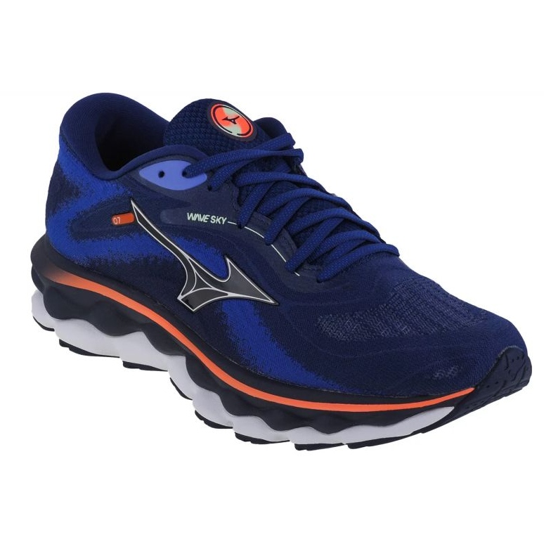 Mizuno Wave Sky 7 M J1GC230204 kengät sininen