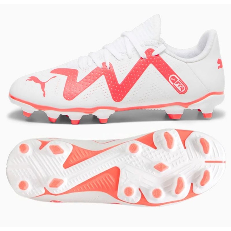Puma Future Play FG/AG Jr 107388-01 kengät valkoinen