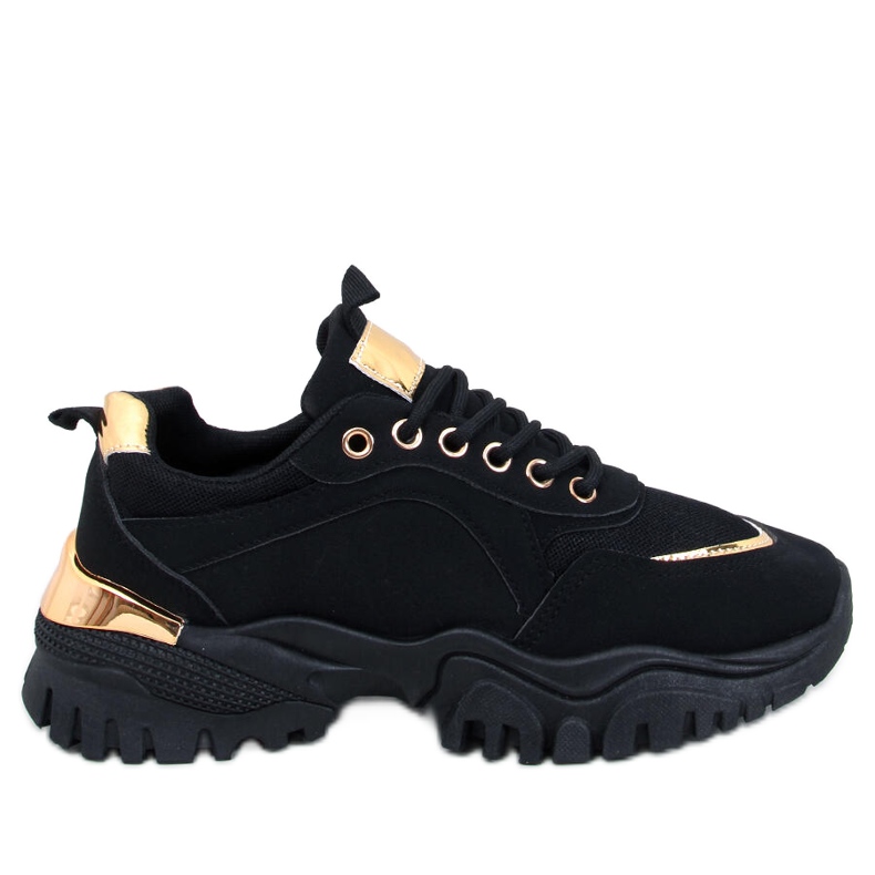 Fleis Black naisten urheilukengät musta