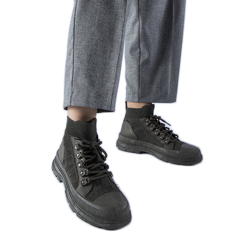 Casalman vihreät korkeat kangaslenkkarit