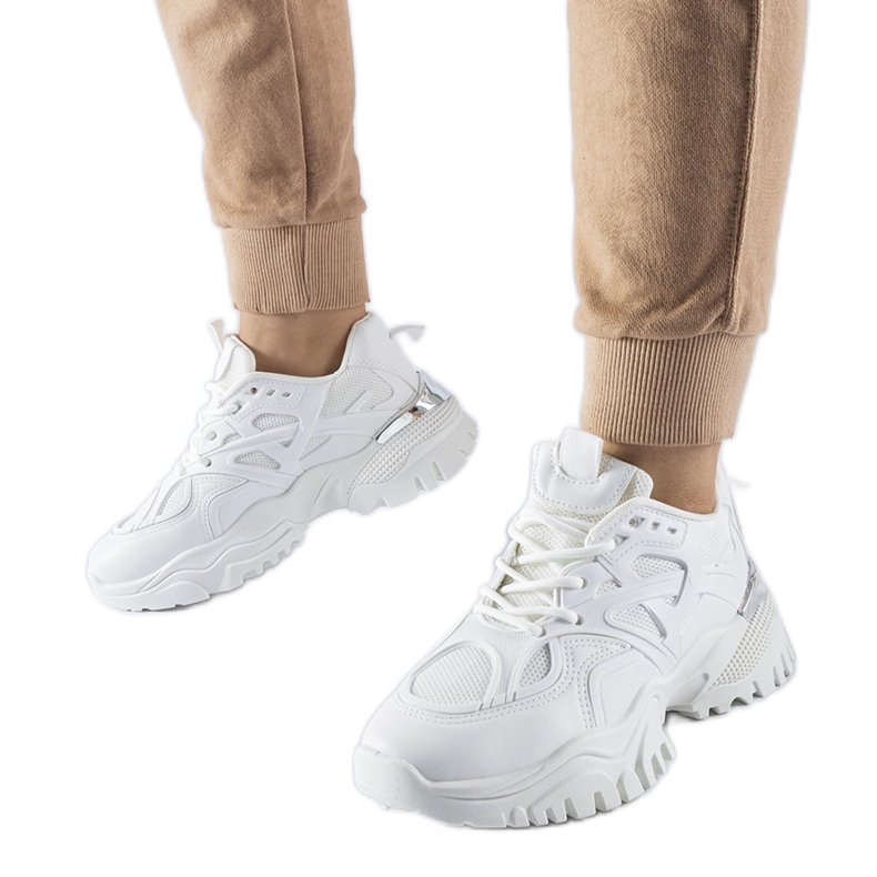 Cislago valkoiset urheilulenkkarit valkoinen