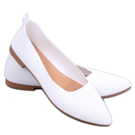 Kreiss Valkoiset harjakattoiset balettiasunnot valkoinen