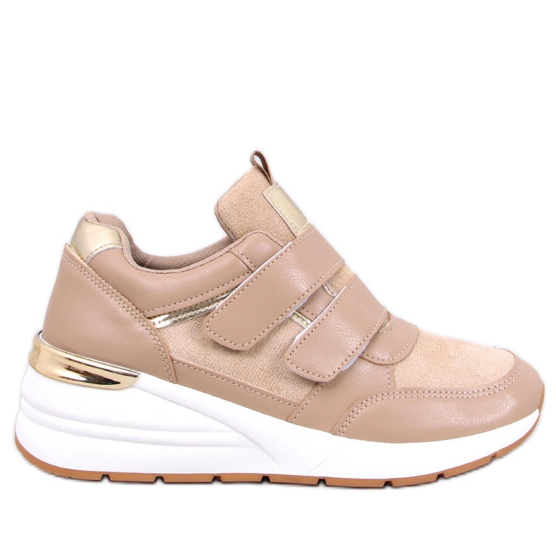 Moulton Khaki kiilalenkkarit tarranauhalla beige