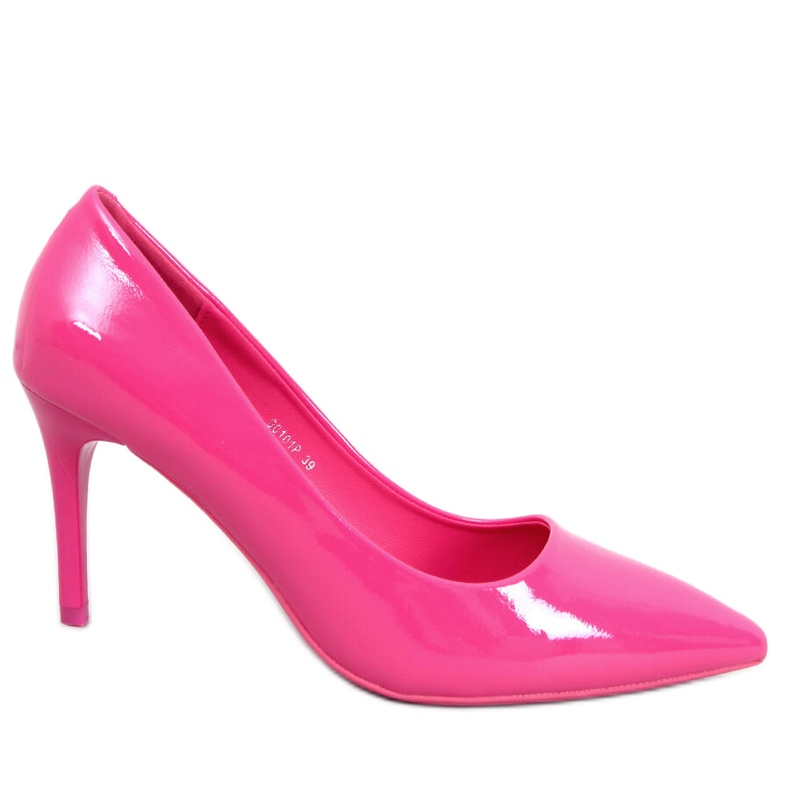 Charlotte Fuchsia lakatut stiletto-pumput vaaleanpunainen