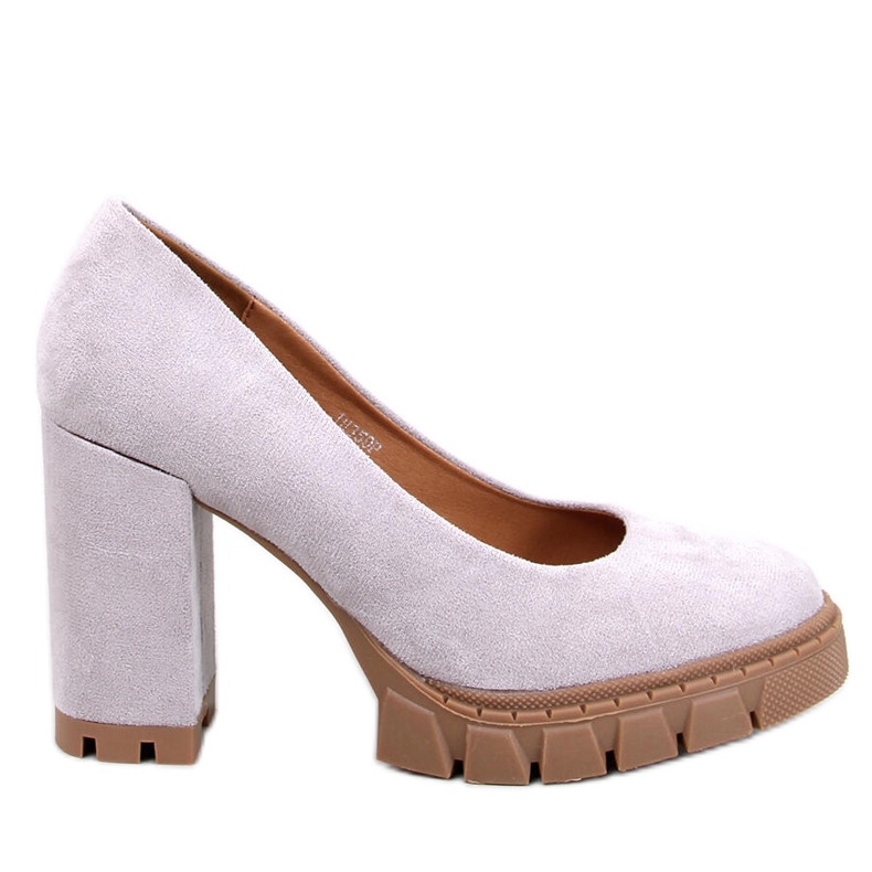 Angela Grey korkokengät ja alustapumput harmaa