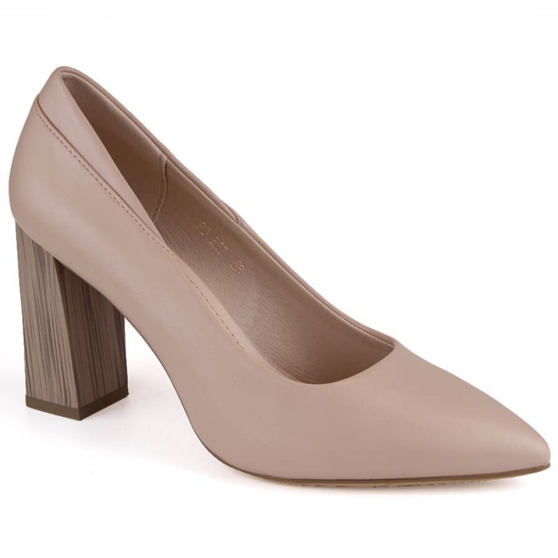 Sergio Leone W PB217 SK404B stiletto-pumput beige