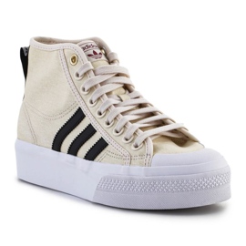 Adidas Nizza Platform Mid W -kengät H00641 beige