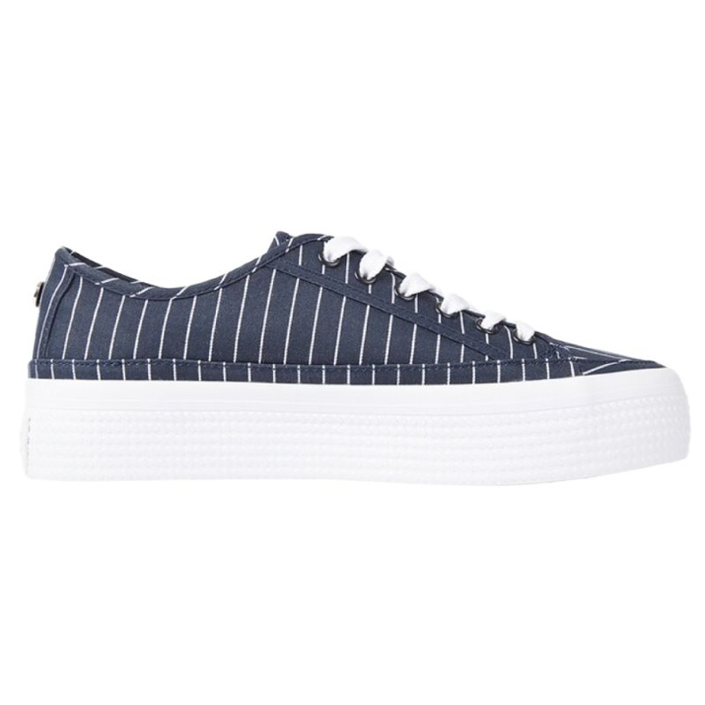 Tommy Hilfiger Essential Stripe Sneaker W FW0FW06530 kengät sininen