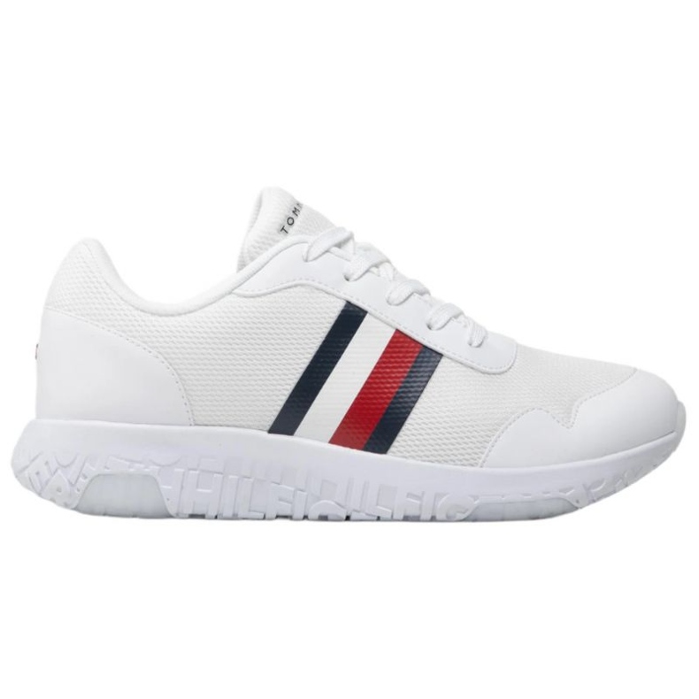 Tommy Hilfiger Lightweight Knit Runner M -kengät FM0FM04158 valkoinen