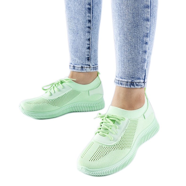 Pierantonion vihreät harjakattoiset lenkkarit