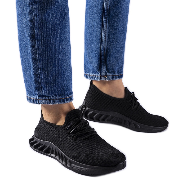 Mustat kankaiset lenkkarit Derek