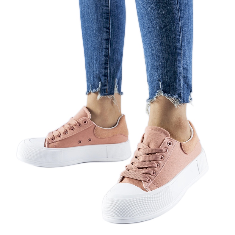 Pinkit Werningerin alustalenkkarit vaaleanpunainen