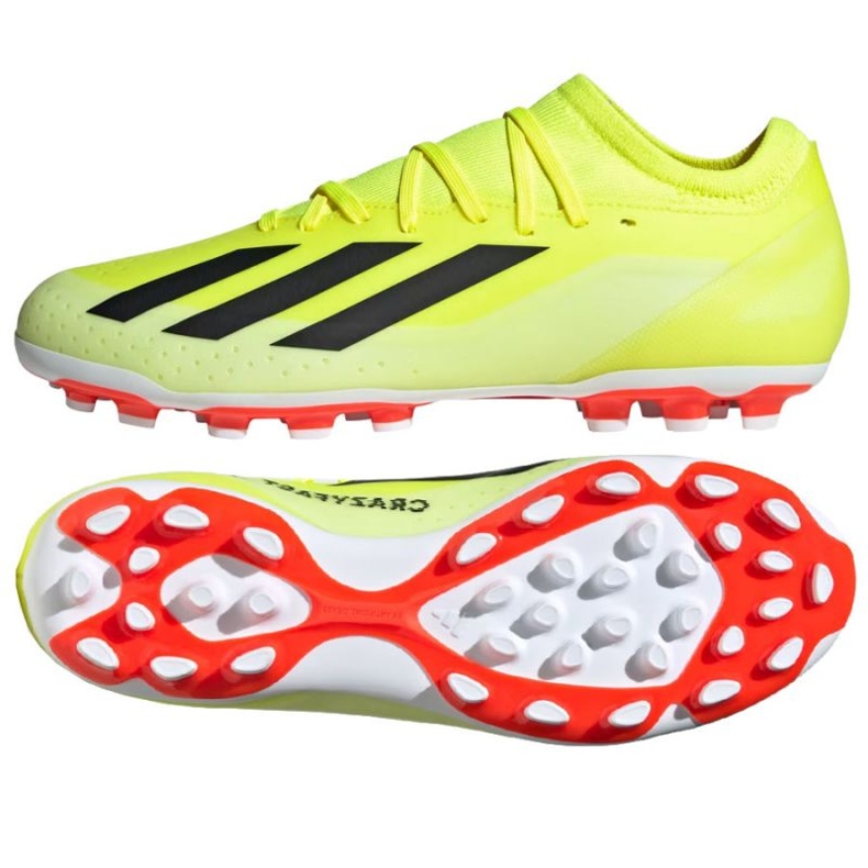 Adidas X Crazyfast League 2G/3G M IF0677 kengät keltainen