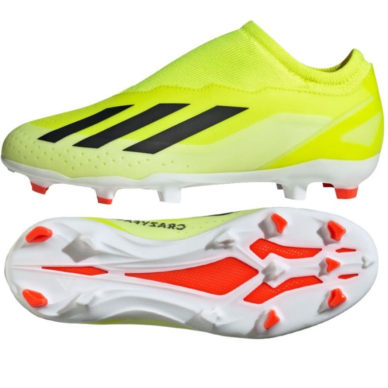 Adidas X Crazyfast League Ll Fg Jr IF0689 kengät keltainen
