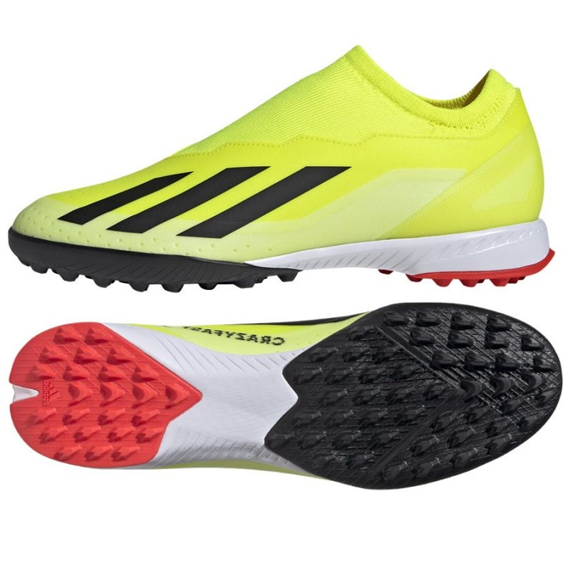 Adidas X Crazyfast League Ll Tf M IF0694 kengät keltainen