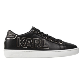 Karl Lagerfeld Karl Lagefeld Kupsole Ii Karl Mikrostud Logo W KL61221 kengät musta
