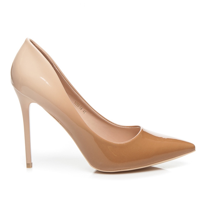 Vices Lakatut ombre-korkokengät ruskea