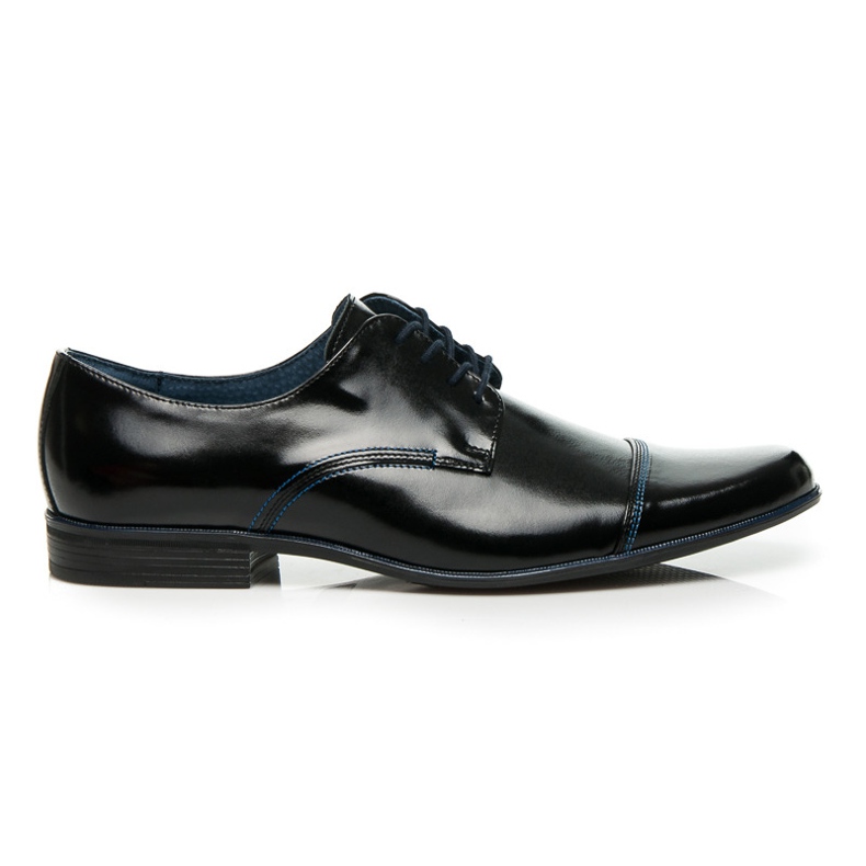 Lucca Kiiltävät nahkakengät musta