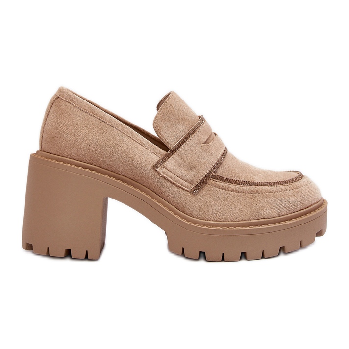 Beiget Feneli naisten paksut korkokengät