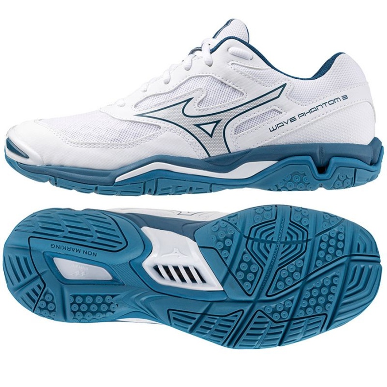 Mizuno Wave Phantom 3 M X1GA226021 käsipallokengät valkoinen