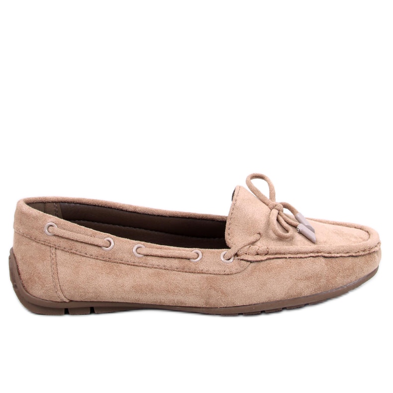 Wards Khaki mokkanahkaiset loaferit beige