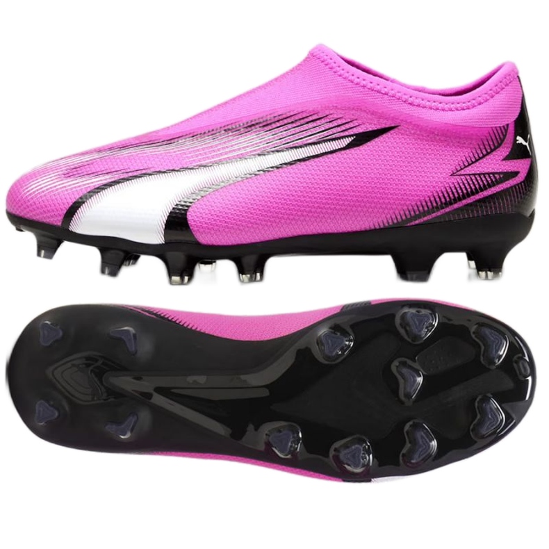 Puma Ultra Match Ll FG/AG Jr kengät 107770 01 vaaleanpunainen
