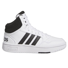 Adidas Hoops Mid 3.0 K Jr IG3715 kengät valkoinen