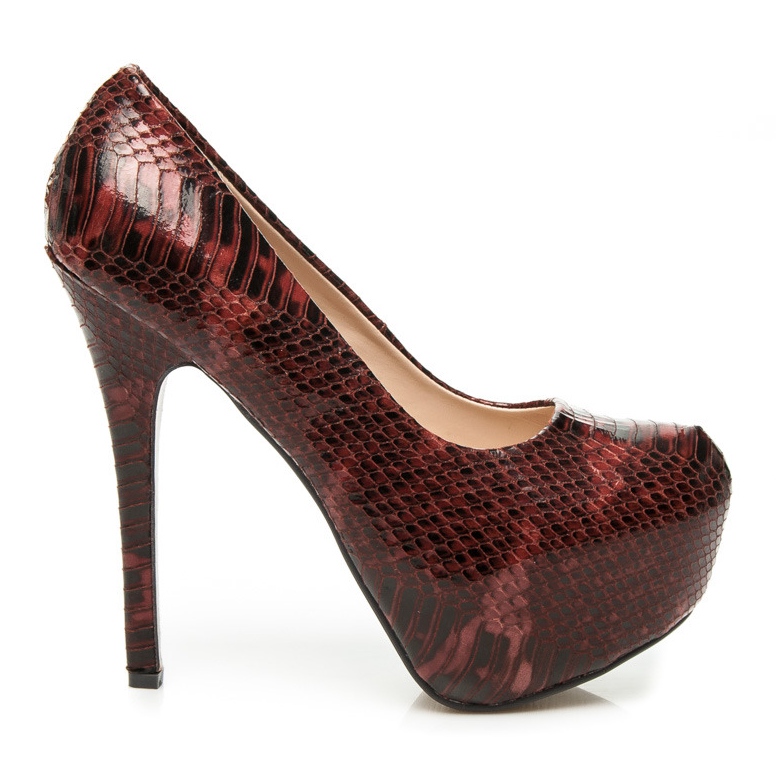 Sergio Todzi Snakeskin Pins Platform punainen