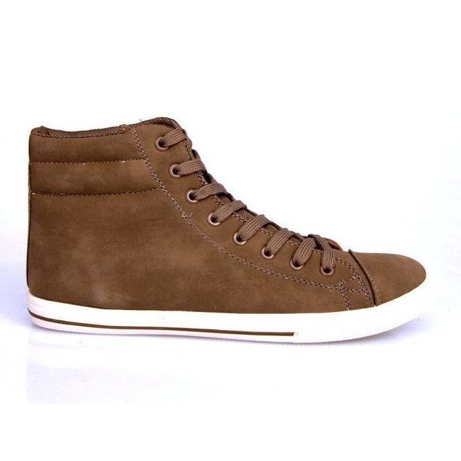 Style 738 Camel High -lenkkarit ruskea